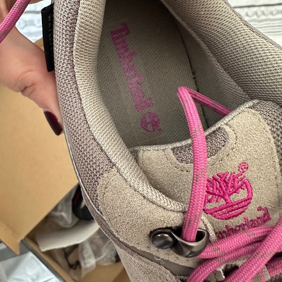 Brand new in box Timberland Tilton Low Leather Waterproof Hiking Trail shoe Sz 7 - Picture 2 of 6